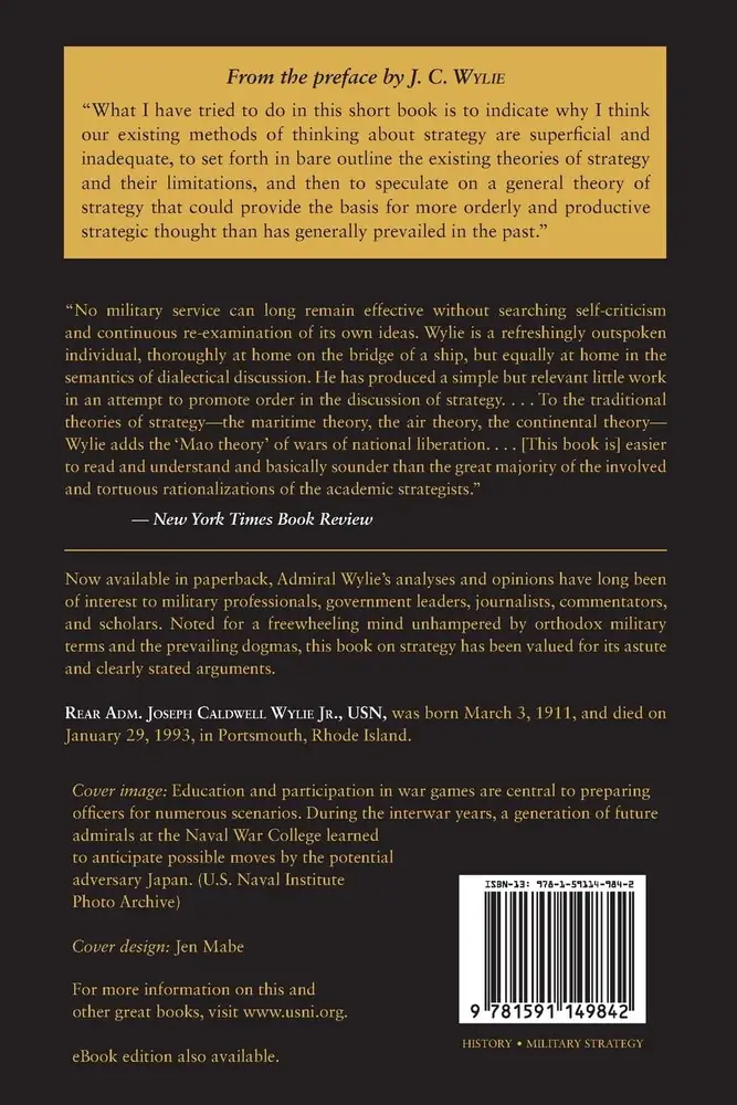 US Naval Institute Press Military Strategy: A General Theory of Power Control image 2